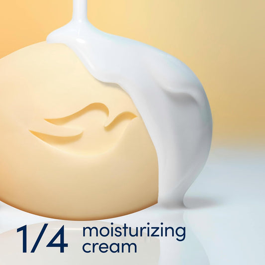 Dove Shea Butter Moisturizing Cream Beauty Bar With Shea Butter & Vanilla Extract 106g (Pack of 6 Soap Bars)