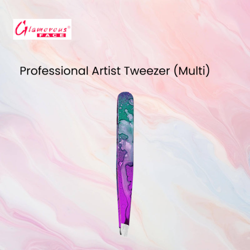 Glamorous Face Professional Artist Tweezer (Multi)