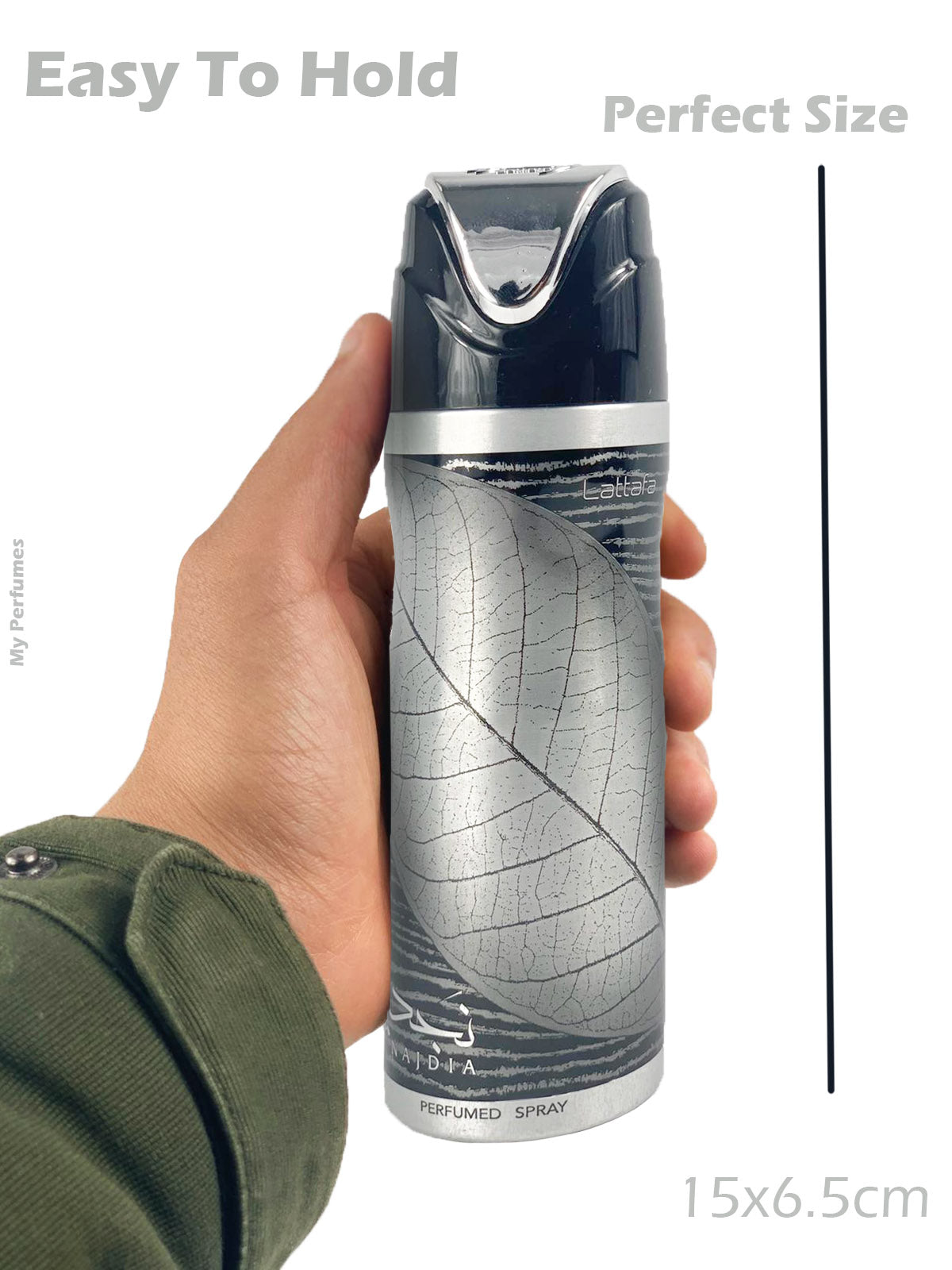 Lattafa Najdia Body Spray 200ml - Long Lasting Unisex Fragrance & Freshness