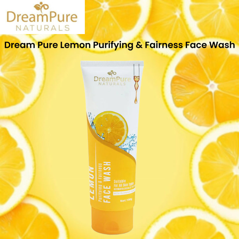 Dream Pure Lemon Purifying & Fairness Face Wash 100g