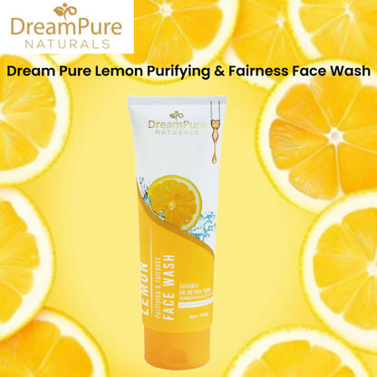 Dream Pure Lemon Purifying & Fairness Face Wash 100g
