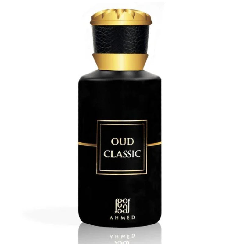 Oud Classic EDP 50ml by Ahmed Al Maghribi Long-Lasting Rich Oud Fragrance for Men & Women