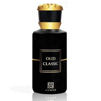 Oud Classic EDP 50ml by Ahmed Al Maghribi Long-Lasting Rich Oud Fragrance for Men & Women