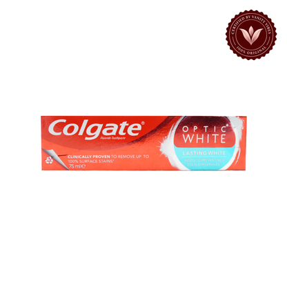 Colgate — Colgate Optic White Lasting White Toothpaste 75ml Brightening & Stain-Fighting Formula — image 1