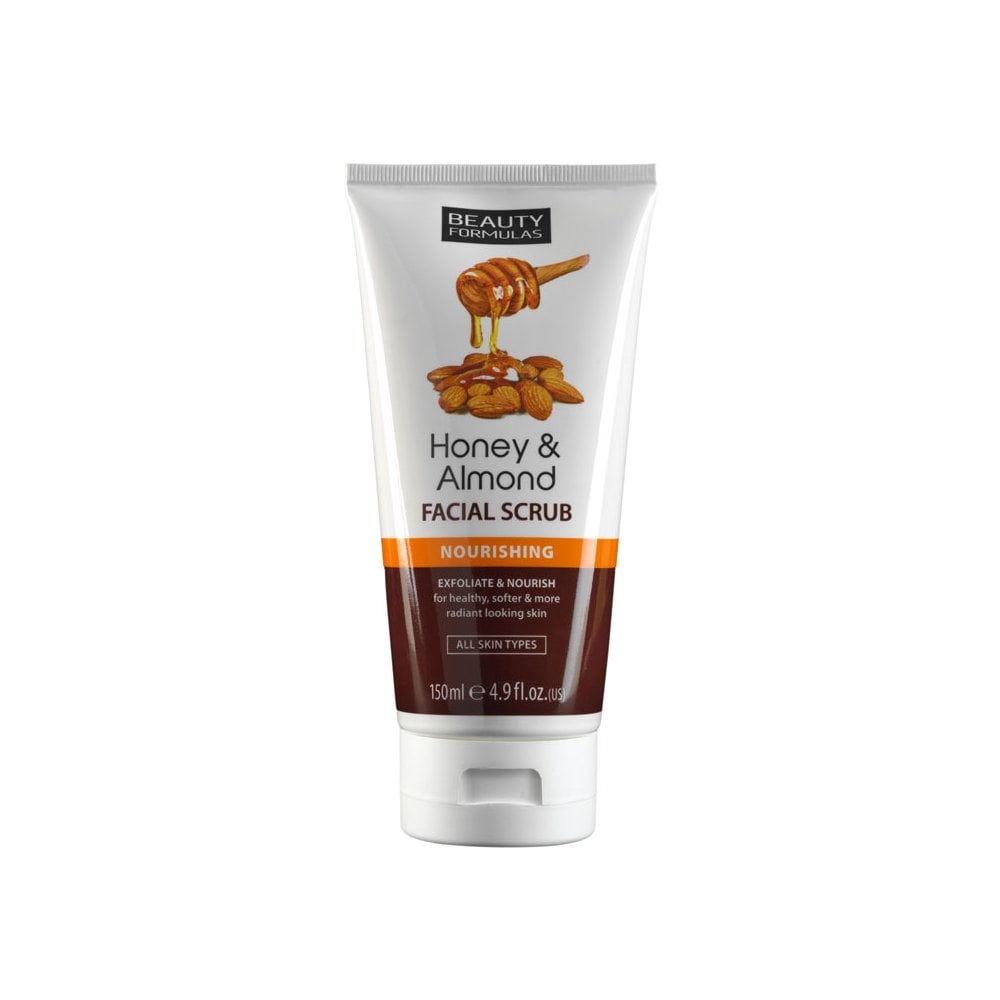 Beauty Formulas Face Scrub Honey & Almond 150ml