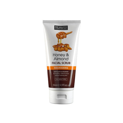 Beauty Formulas Face Scrub Honey & Almond 150ml