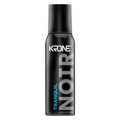 Krone Noir Tranquil Gas-Free Body Spray 120ml Long-Lasting Fresh & Soothing Masculine Fragrance