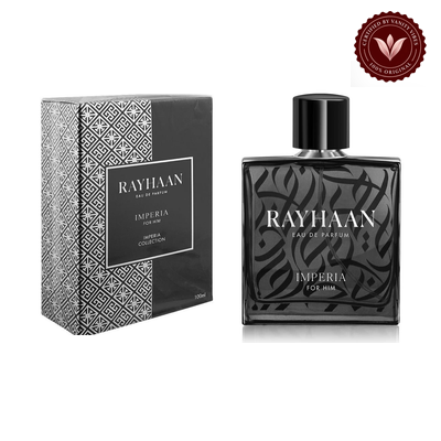 Rayhaan Imperia 100ml box and bottle