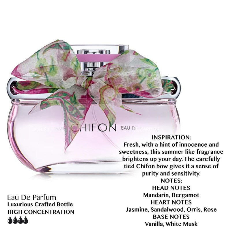Aris Perfumes EMPER Chifon Pour Femme Eau de Parfum-100ml