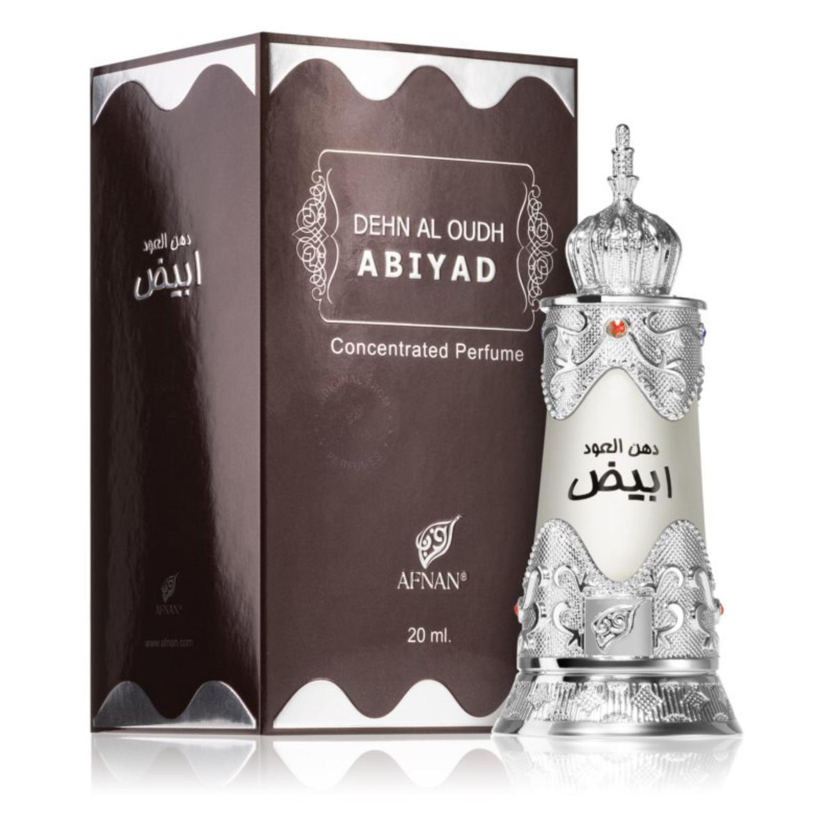 Afnan Concentrated Perfume Oil Dehn al Oudh Abiyad 20ml