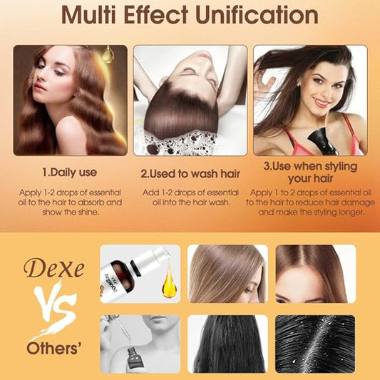 Dexe Moroccan Argan Oil Nourishing Hair & Skin Oil 100 ml Deep Moisture & Repair Care