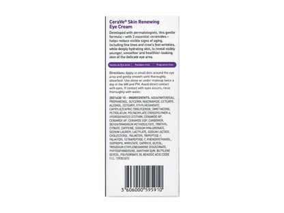 Cerave Skin Renewing Eye Cream 15ml (New Packing)