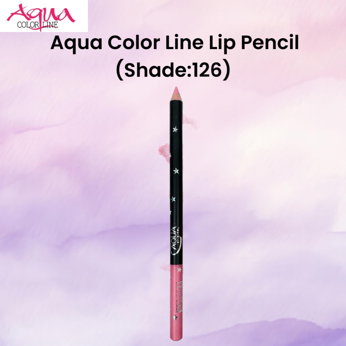 Aqua Color Line Lip Pencil (Shade:126)
