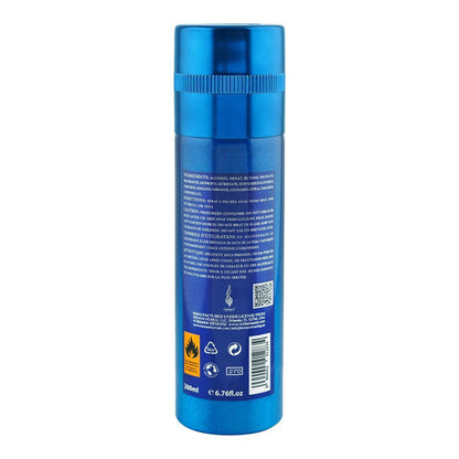 Hemani Fragrances Aqua Cool Pour Homme Perfumed Body Spray 200ml Long-Lasting Fresh & Masculine Fragrance