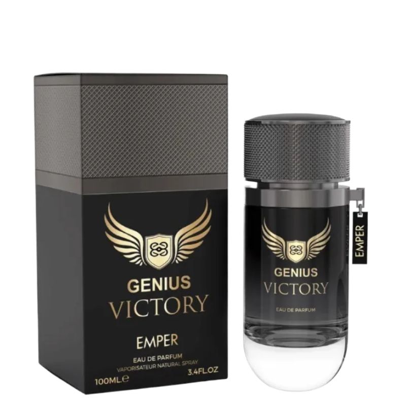 Emper Genius Victory Eau De Parfum 100ml – Long Lasting Original Fresh & Bold Masculine Fragrance for Men