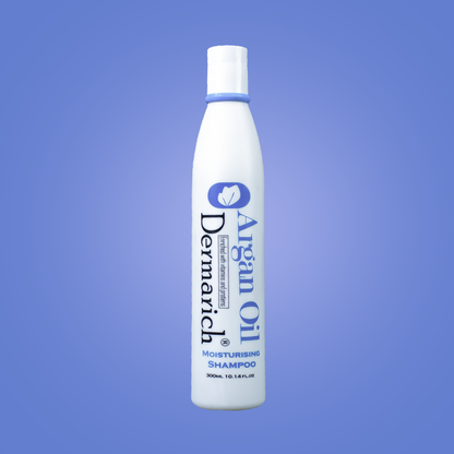 Derma Rich Argan Oil Moisturising Shampoo 300ml Nourishing & Hydrating Hair Care