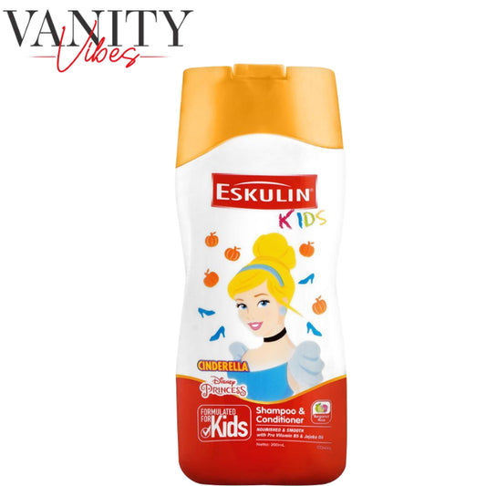 Eskulin Princess Cinderella Kids Shampoo & Conditioner 200ml
