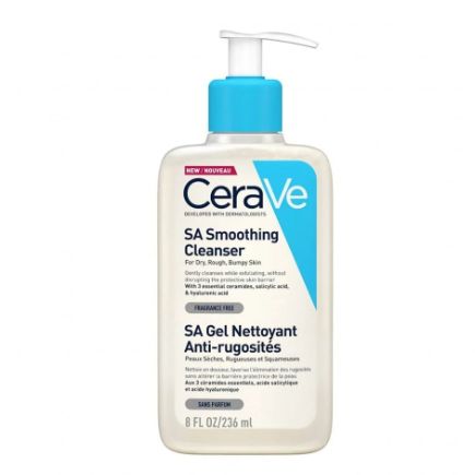 Cerave SA Smoothing Cleanser with Salicylic Acid for Dry, Rough & Bumpy Skin 236ml