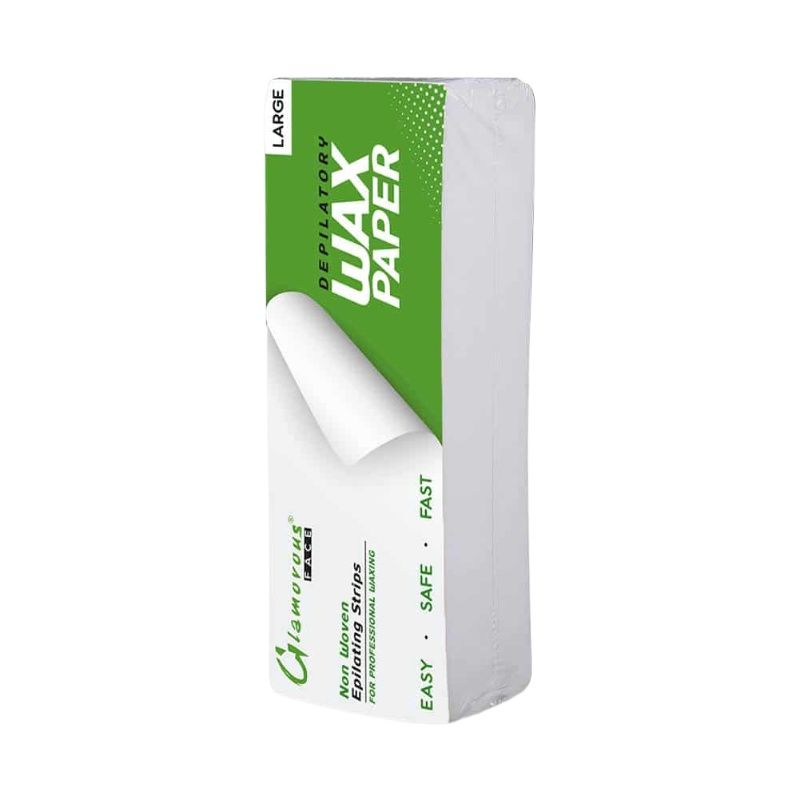 Glamorous Face Depilatory Wax Paper (Large)