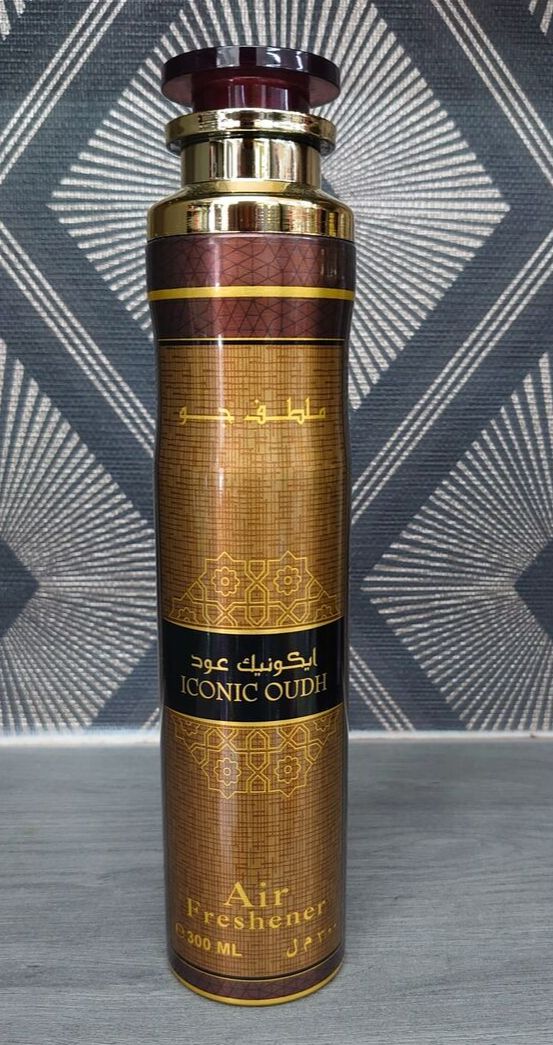 Aris Perfumes Lattafa Iconic Oud Air Freshener-300ml