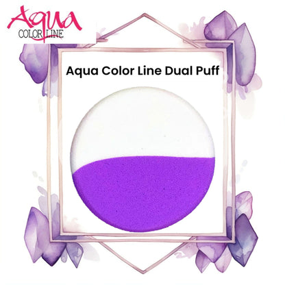 Aqua Color Line Dual Puff