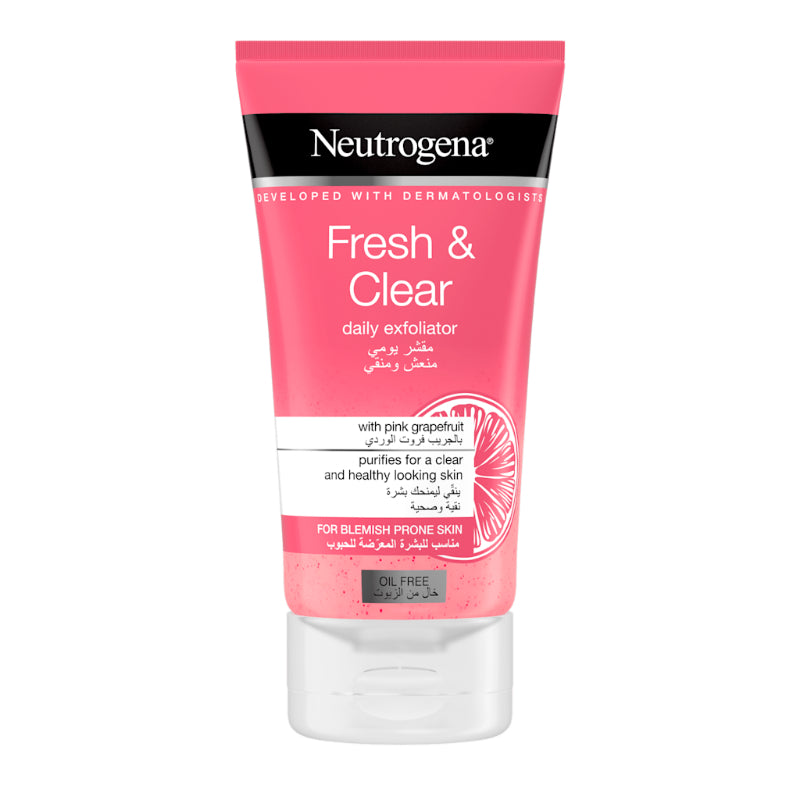 Fresh & Clear Daily Exfoliator with Pink Grapefruit 150ml