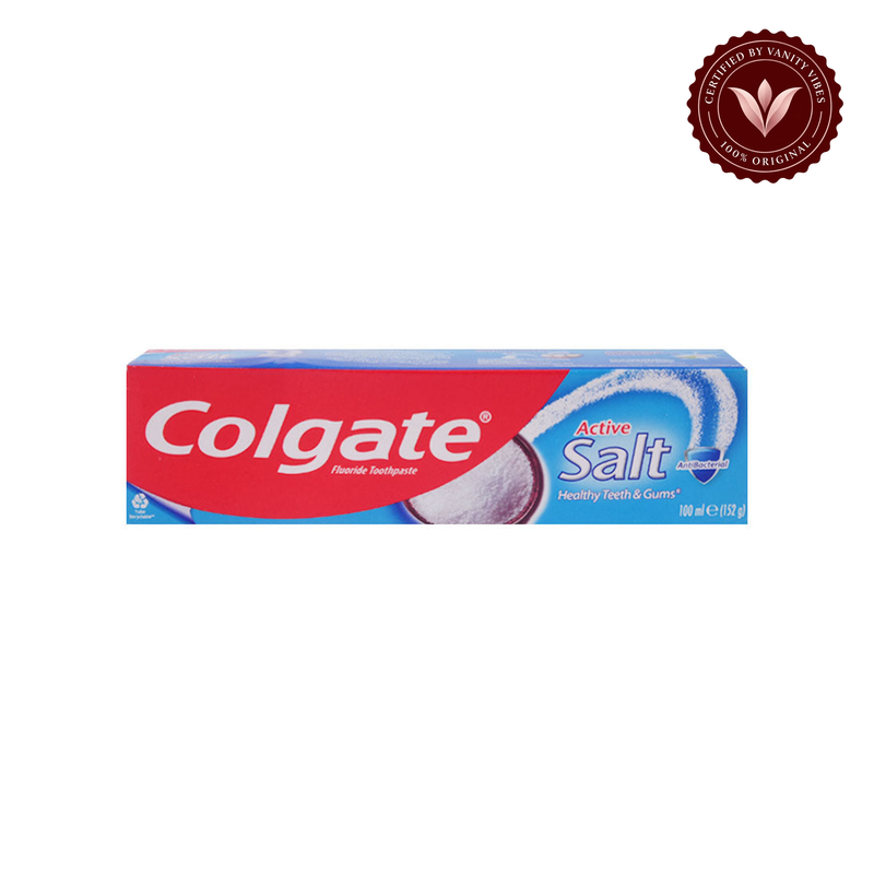 Colgate — Colgate Active Salt Toothpaste 100ml Strong Teeth & Deep Gum Protection Formula — image 1