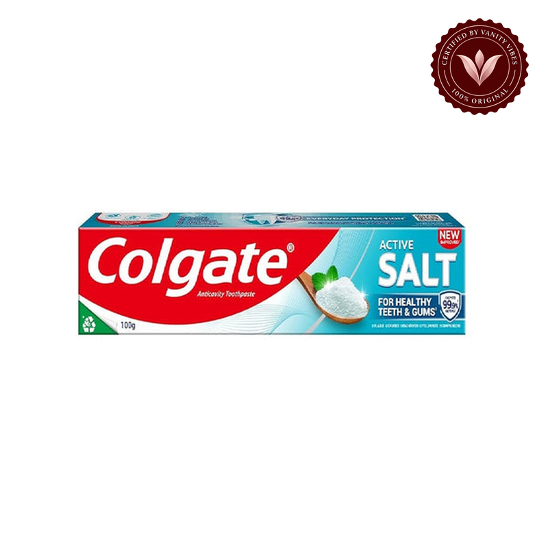 Colgate — Colgate Active Salt Toothpaste 100ml Strong Teeth & Deep Gum Protection Formula — image 2