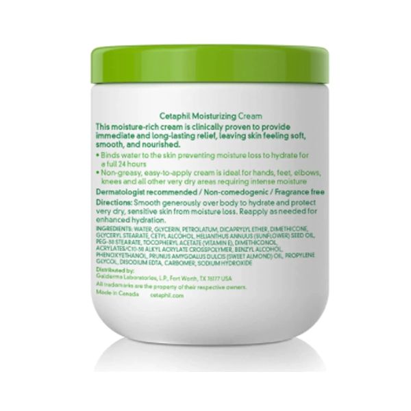 Cetaphil Moisturizing Cream Very Dry To Dry, Sensitive Skin  (566g)