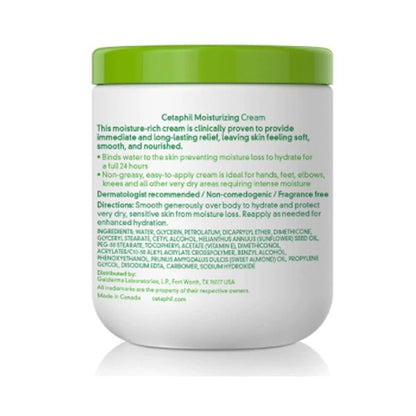 Cetaphil Moisturizing Cream Very Dry To Dry, Sensitive Skin  (566g)