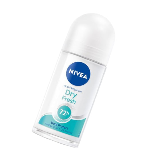 Nivea Dry Fresh Dual Protect 72h Anti Perspirant Deodorant Roll On 50ml