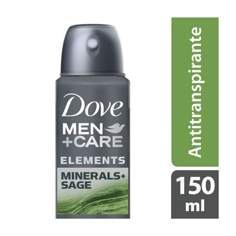 Dove Men + Care Elements Minerals & Sage antiperspirant deodorant spray with 48-hour protection for Men 150ml