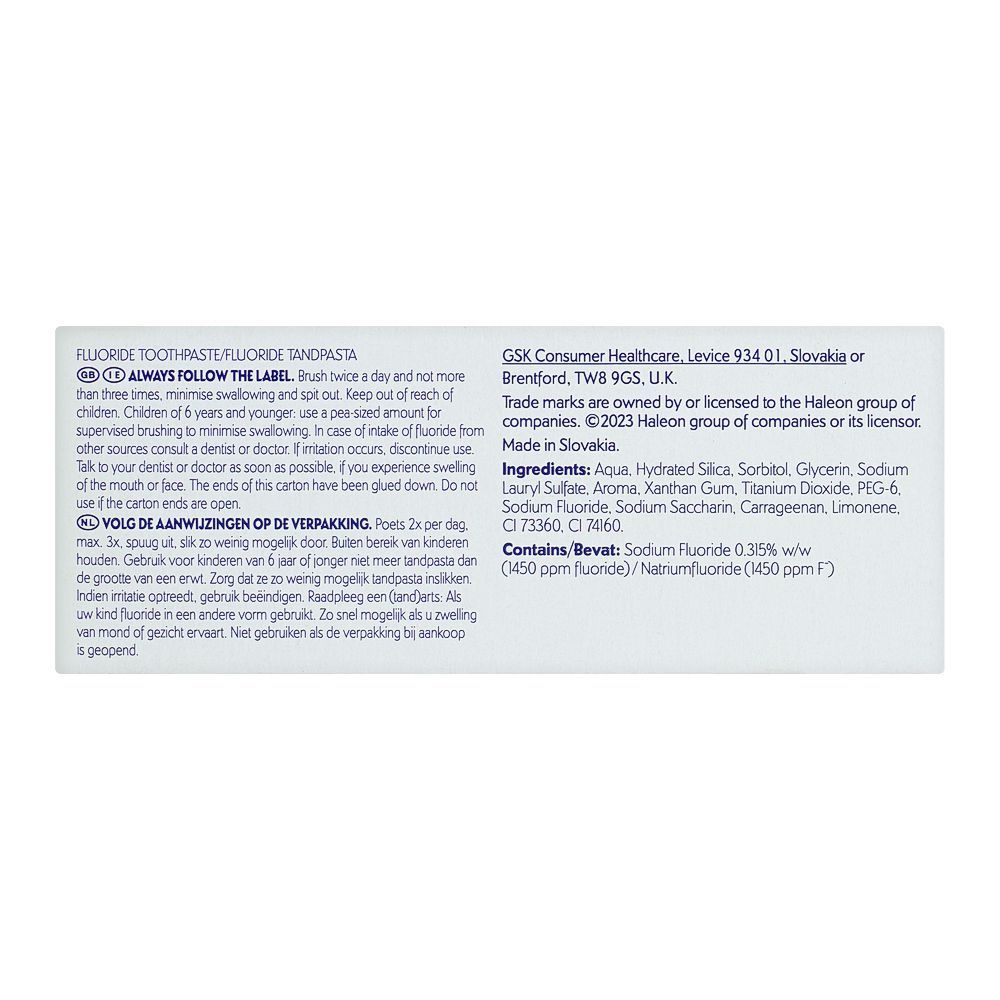 Aquafresh Triple Protection Toothpaste With Menthol 100ml