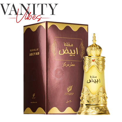 Mukhallat Abiyad by Afnan  Eau de Parfum 20 ml  For Men & Women