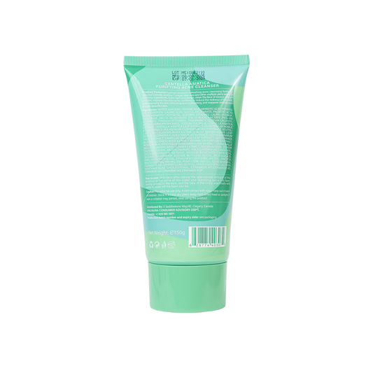 Only Aura Asiatica Purifying Face Wash 150ml - Deep Cleansing Skincare Face Wash for Oil Control, Pore Purification, Dirt Rem