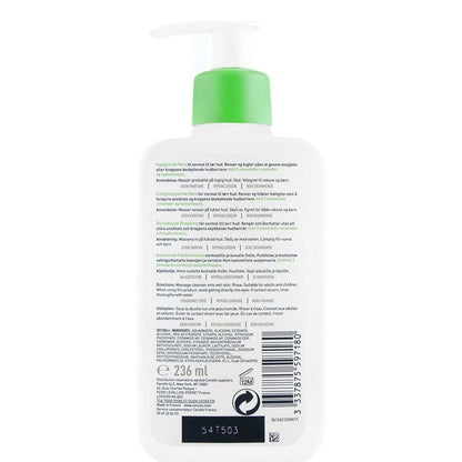 Cerave Hydrating Cleanser For Normal To Dry Skin 236ml
