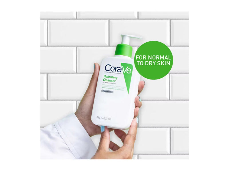 Cerave Hydrating Cleanser For Normal To Dry Skin 236ml