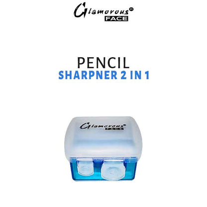 Glamorous Face Pencil Sharpner 2×1 (Blue)
