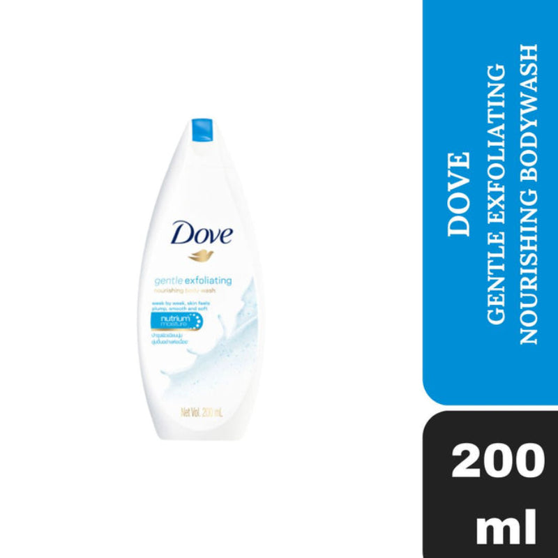 Dove Gentle Exfoliating Nourishing Body Wash 200ml