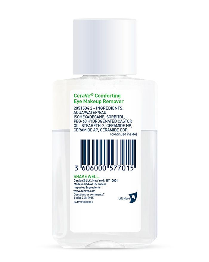 CeraVe Comforting Eye Makeup Remover-118ml (USA STOCK)