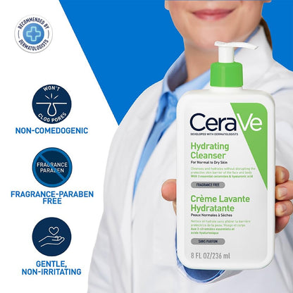 Cerave Hydrating Cleanser For Normal To Dry Skin 236ml