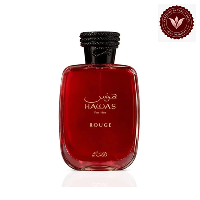 Hawas Rouge by Rasasi bottle