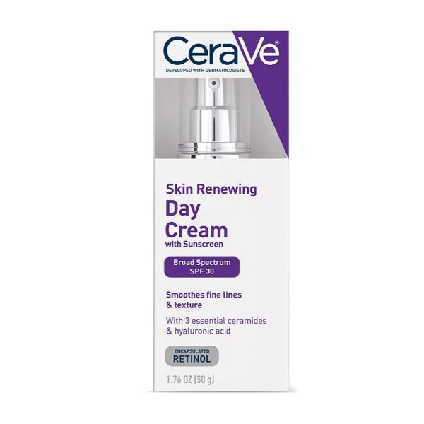 CeraVe Renewing Day Cream with Retinol, SPF30  50g