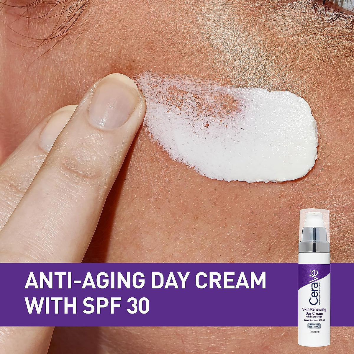 CeraVe Renewing Day Cream with Retinol, SPF30  50g