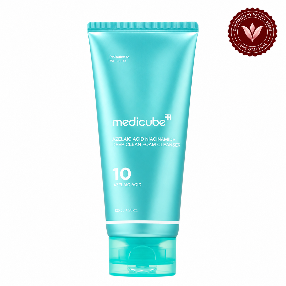 Medicube Azelaic Acid Niacinamide Deep Clean Foam Cleanser 120g — Vanity Vibes sealed product photo