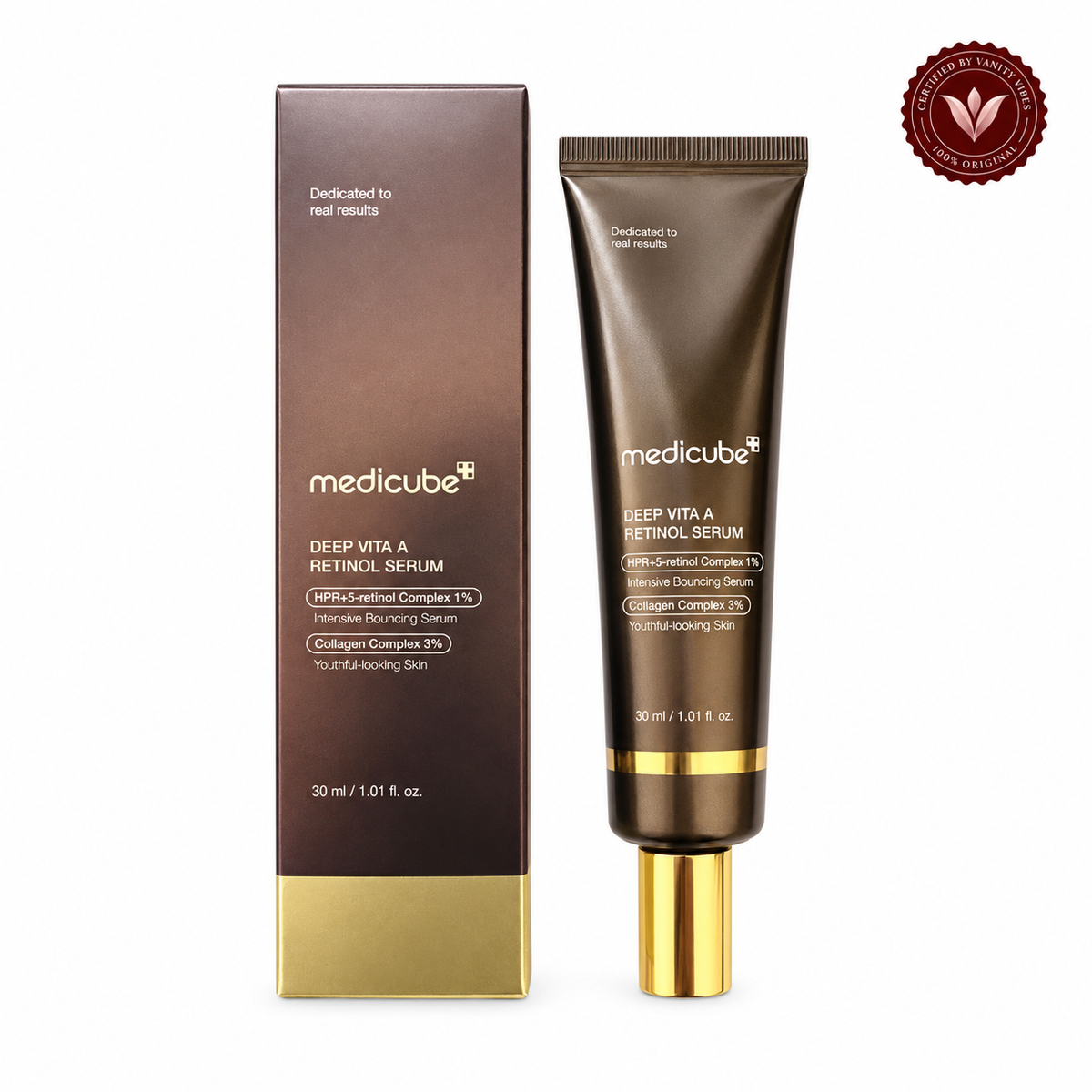 Medicube Deep Vita A Retinol Serum 30ml — Vanity Vibes sealed product photo