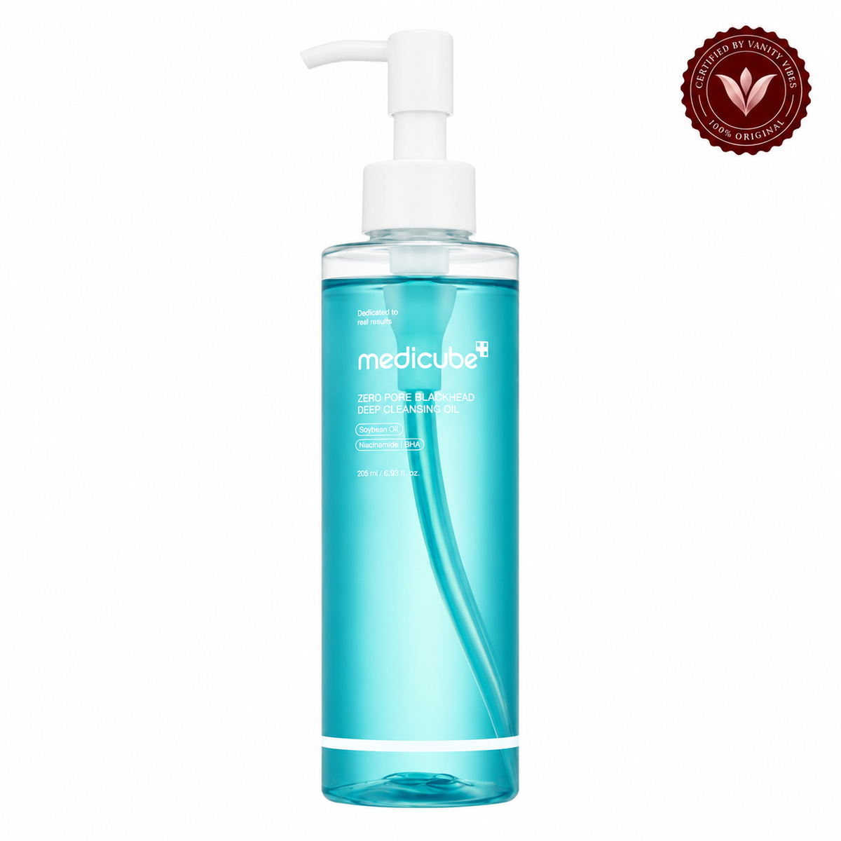Medicube Zero Pore Blackhead Deep Cleansing Oil 205ml — Vanity Vibes sealed product photo