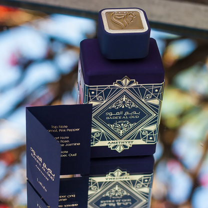 Lattafa Badee Al Oud Amethyst Purple Eau de Parfum For Women And Men 100ml