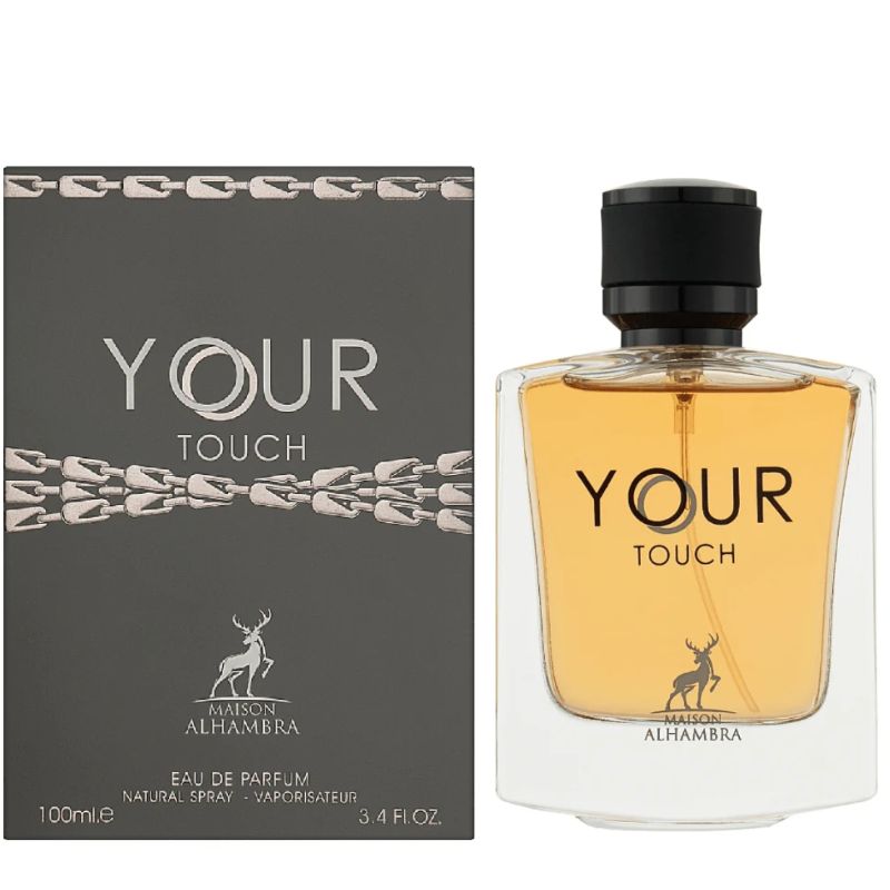 Your Touch Eau De Parfum 100ml by Maison Alhambra  Long-Lasting Warm & Masculine Fragrance