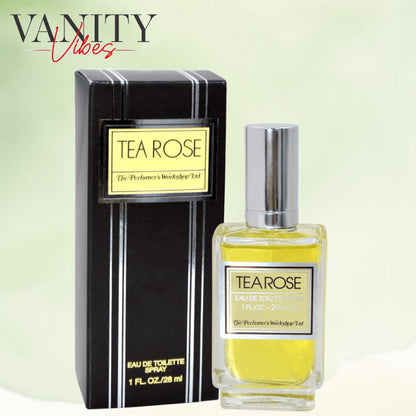 Tea Rose By Perfumers Workshop Eau De Toilette 28ml For Women USA Made